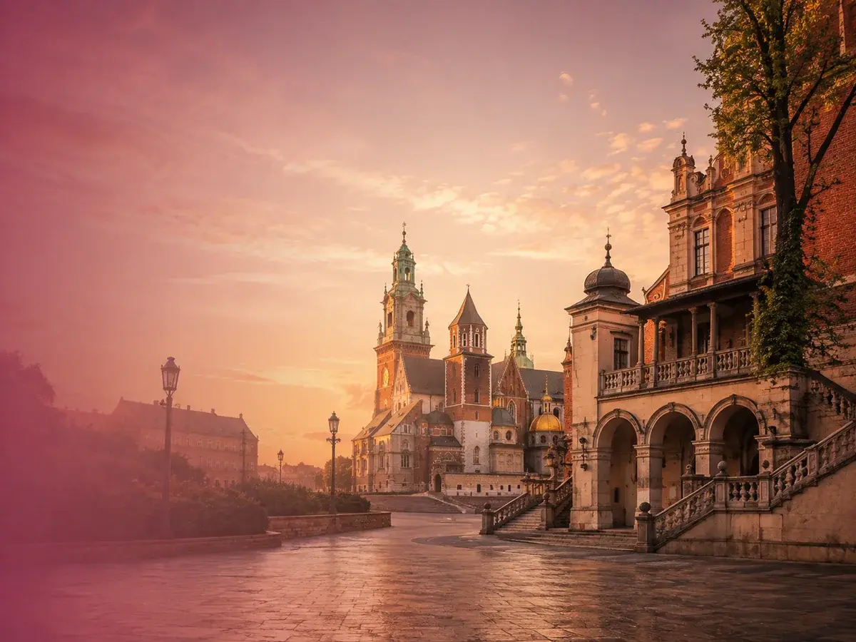 City old town view